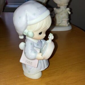 Precious Moments 1988 Time to wish you a Merry Christmas